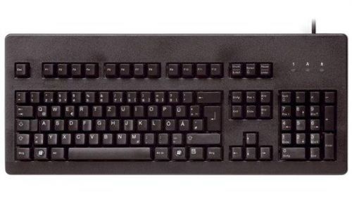 CHERRY G80-3000 BLACK SWITCH mechanická klávesnice EU layout černá, G80-3000LPCEU-2