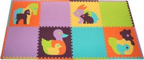 BABY GREAT Pěnové puzzle Zvířata SX (60x60) s okraji