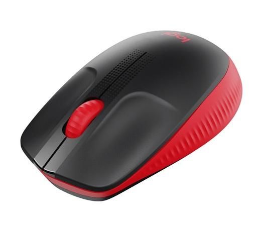 LOGITECH M190 Full-size wireless mouse - RED - EMEA, 910-005908