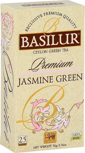 BASILUR Premium Jasmine Green nepřebal 25x2g