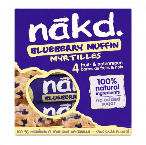 Nakd Blueberry Muffin 4x35g