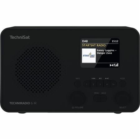 Internetové rádio s DAB TechniSat TECHNIRADIO 6 IR, černé