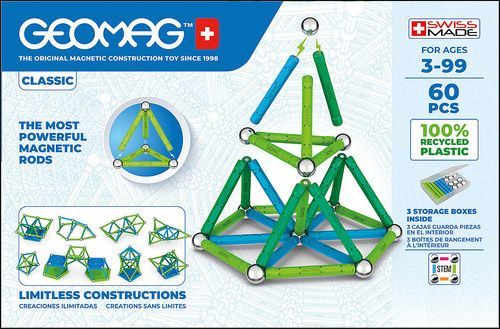 Stavebnice Geomag Classic 60 pcs