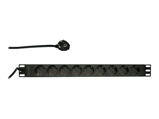 LOGILINK- 19``  power distribution unit with 9 german sockets without ON/OFF swi, PDU9C03