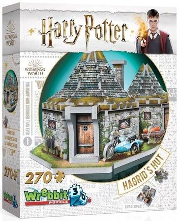 WREBBIT 3D puzzle Harry Potter: Hagridův dům 270 dílků
