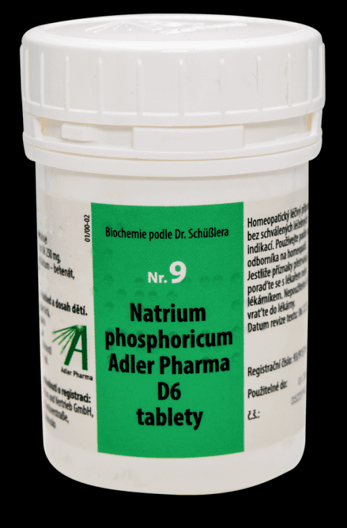 Adler Pharma Nr. 9 Natrium phosphoricum Adler Pharma D6 2000 tablet