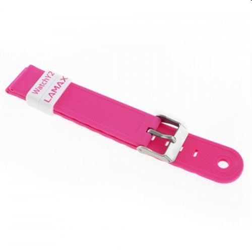 LAMAX WatchY2 Pink strap - náhradný silikónový remienok