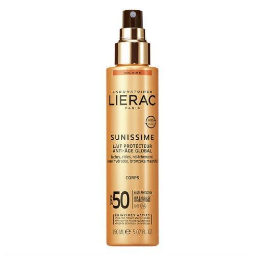 Lierac Zvláčňující tělové mléko SPF 50 Sunissime (Global Anti-Aging Protective Milk) 150 ml