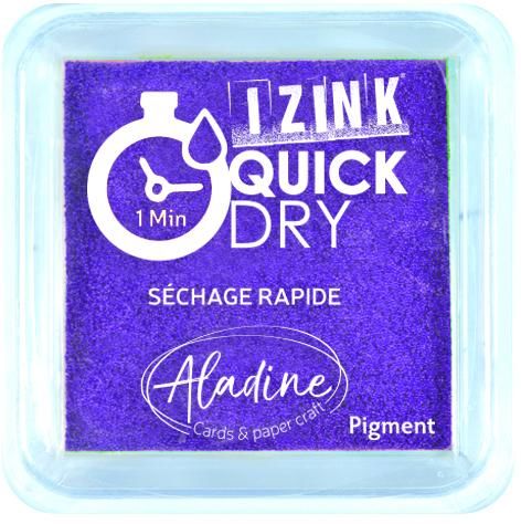 Izink Quick Dry razítkovací polštářek rychleschnoucí / fialový