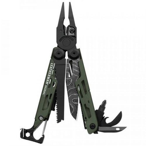 Leatherman MultiTool Leatherman Signal Green Topo