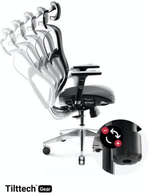 Diablo Chairs V-Basic, černá (5902560334418)