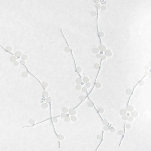 MADE IN JAPAN Obdélníkový talíř White Blossom 33 × 19 cm