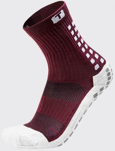 Ponožky Trusox CRW300 Mid-Calf Thin Burgundy