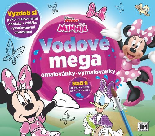 Minnie - Vodové mega omalovánky