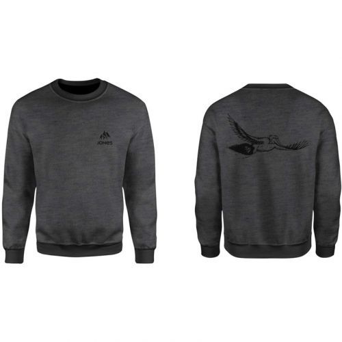 mikina JONES - Sweatshirt Surf Pelican Grey (GY) velikost: S