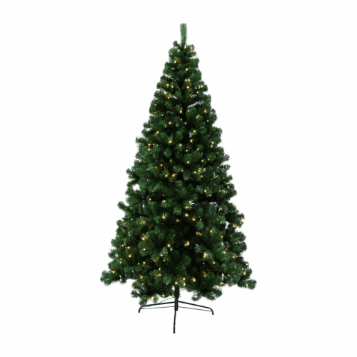 3D vánoční stromek se světýlky, zelená, 220cm, LED450, CHRISTMAS TYP 5