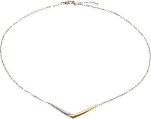 Boccia Titanium Titanový bicolor náhrdelník s ozdobou 08046-02