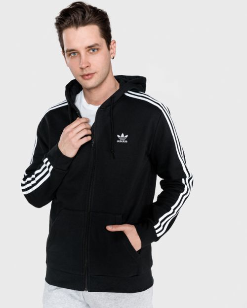 adidas Originals 3-Stripes Mikina Černá