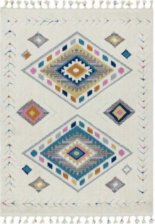 Béžový koberec Asiatic Carpets Rhombus, 160 x 230 cm