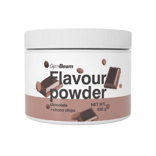 GymBeam Flavour powder čokoláda a čokoládové kousky 250g