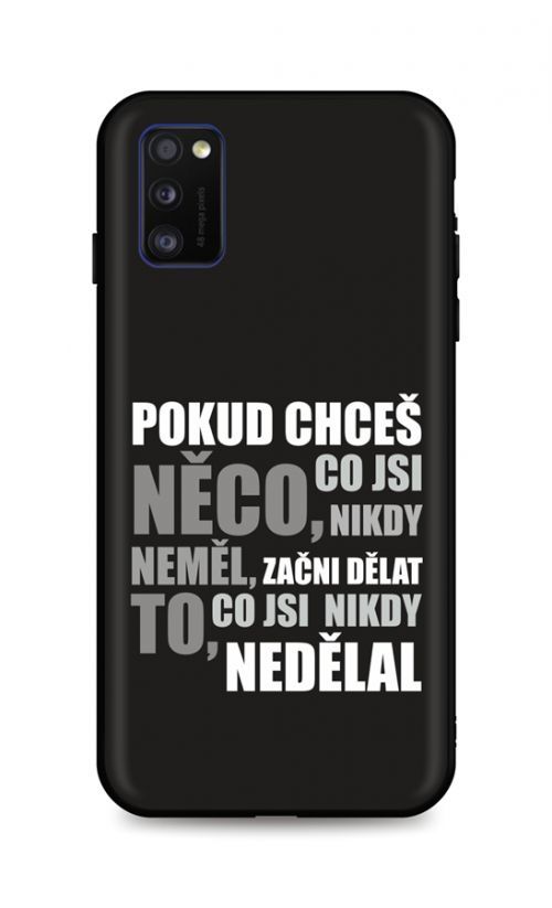 Kryt TopQ Samsung A41 silikon Moto 54196