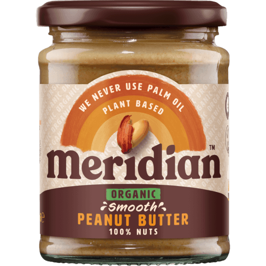 Meridian Organic Arašídové máslo jemné 280g
