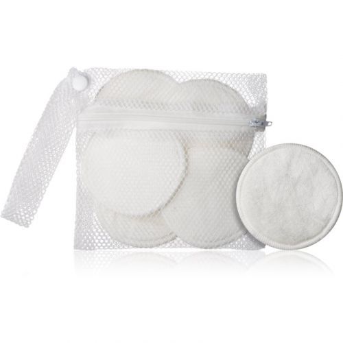 Revolution Skincare Reusable Pads bavlněné tamponky pro odlíčení a čištění pleti 7 ks