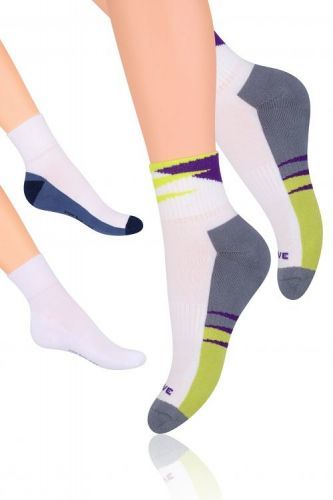 Sportovní ponožky Dynamic art.040 - Steven - 41/43 - bílá
