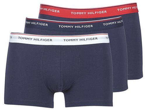 Tommy Hilfiger 3 PACK - pánské boxerky 1U87903842-904 Multi/Peacoat M