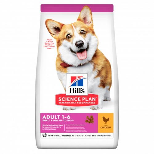 Hill's science plan canine adult small & mini chicken 3kg