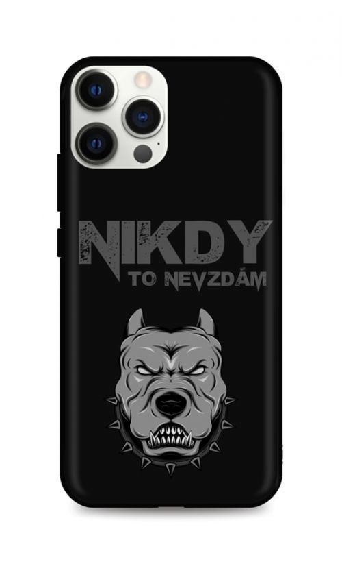 Kryt TopQ iPhone 12 Pro Max silikon Nikdy to nevzdám 54262