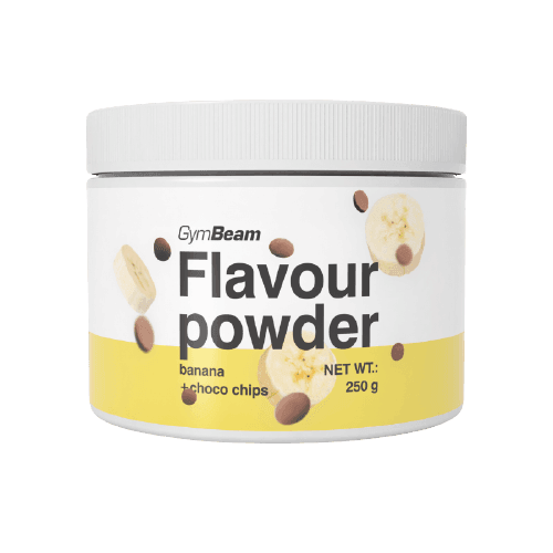 GymBeam Flavour powder banana with choco chips 250g