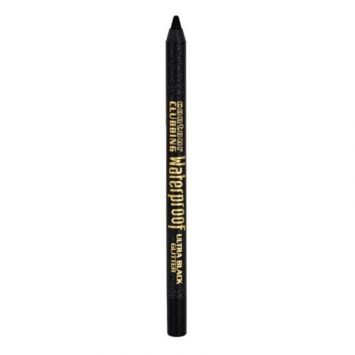 Bourjois Contour Clubbing voděodolná tužka na oči odstín 55 Ultra Black Glitter 1,2 g