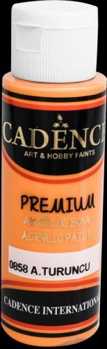Cadence Premium akrylová barva / světle oranžová 70 ml