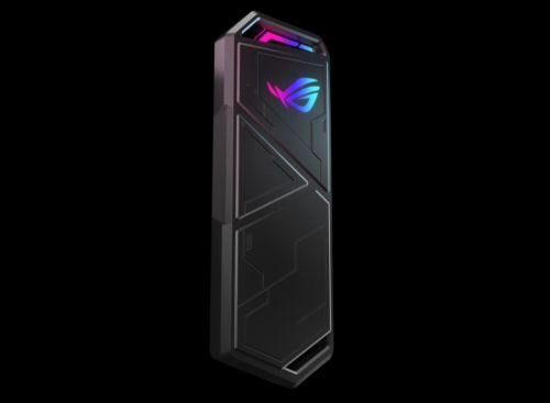 ASUS ROG STRIX ARION LITE SSD NVME AURA obal, USB-C 3.2, M.2 NVMe SSD kovový box, délka 30-80 mm, AURA RGB