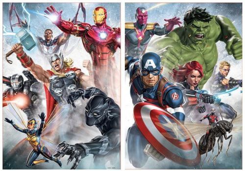 Educa Puzzle 2x500 dílků - Avengers