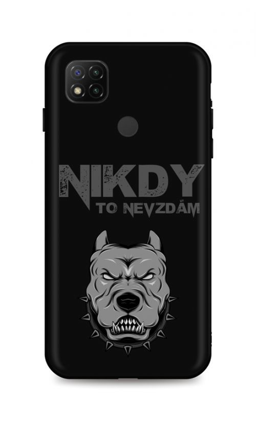 Kryt TopQ Xiaomi Redmi 9C silikon Nikdy to nevzdám 54181
