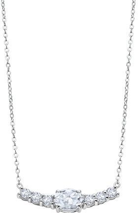 Lotus Silver Dechberoucí stříbrný náhrdelník s čirými zirkony LP2011-1/1