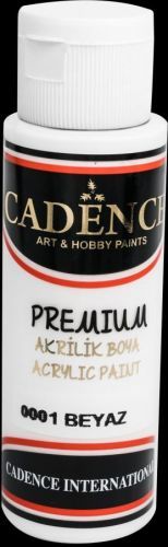 Cadence Premium akrylová barva / bílá 70 ml