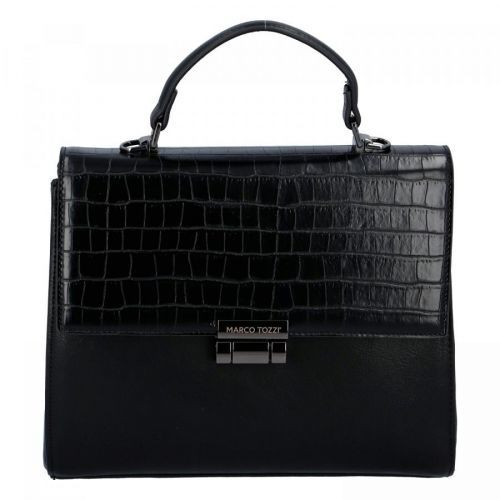 Luxusní dámská módní kabelka černá - Marco Tozzi Clas černá