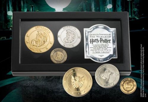 Noble Collection | Harry Potter - replika The Gringotts Bank Coin Collection