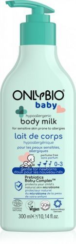 OnlyBio Hypoalergenní tělové mléko pro miminka (300 ml)