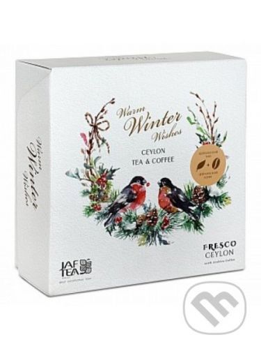 2917 JAFTEA Box Warm Winter Wishes Tea & Coffee zrno 80g - Liran