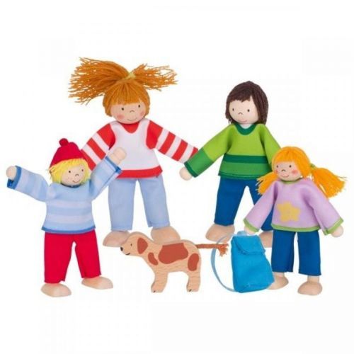 Ourbaby Domeček pro panenky Doll family