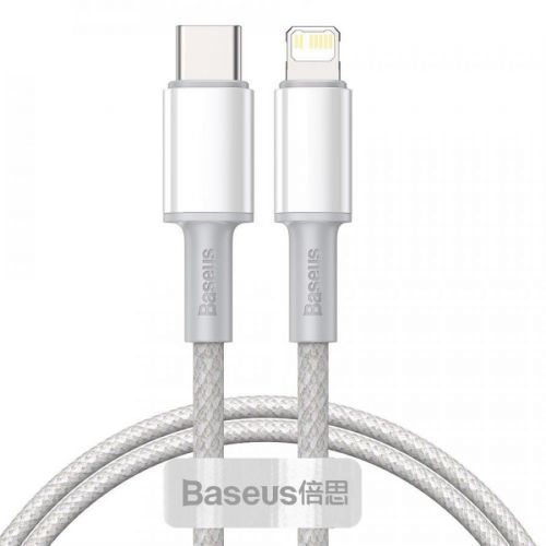 Rychlý datový kabel USB-C/Lightning - Baseus, PD20W 150cm White