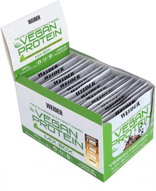 Weider Vegan Protein 30g sáček, bílkovinný izolát z extraktu hrachu a rýže