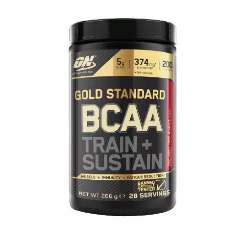 Optimum Nutrition Gold Standard BCAA Train Sustain malina 266g