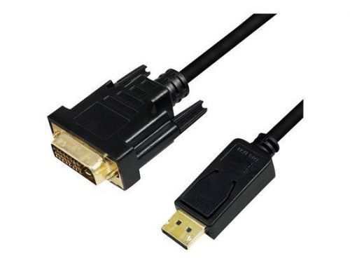 LOGILINK - DisplayPort to DVI cable, black, 2m