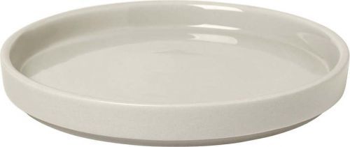 Bílý keramický talíř Blomus Pilar, ø 14 cm