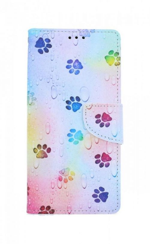 Pouzdro TopQ Xiaomi Redmi 9C knížkové Tlapky 54477